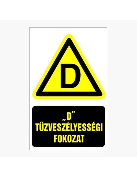 "D" Tűzveszélyességi fokozat