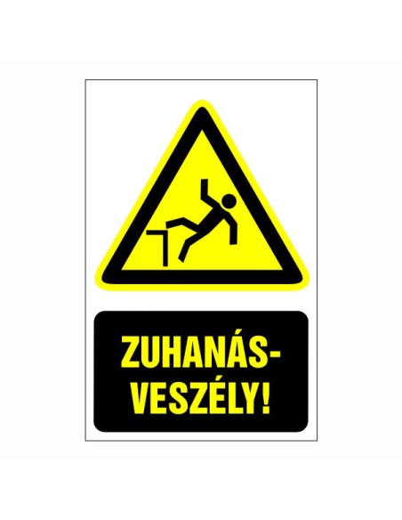 Zuhanásveszély!