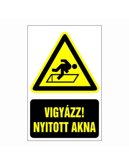Vigyázz! Nyitott akna
