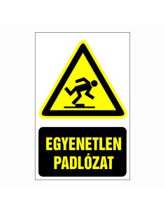 Egyenetlen padlózat!