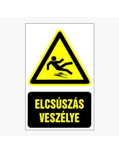 Elcsúszás veszélye