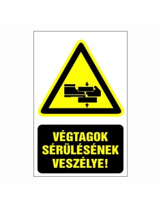 Végtagok sérülésének veszélye