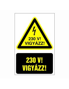 Vigyázz! 230V!