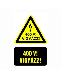 Vigyázz! 400V!