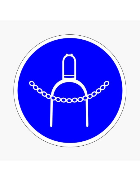 Gázpalackot rögzíteni kell!