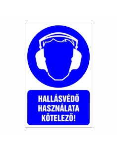 Hallásvédő használata kötelező!