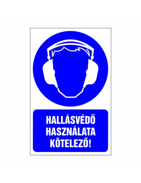Hallásvédő használata kötelező!