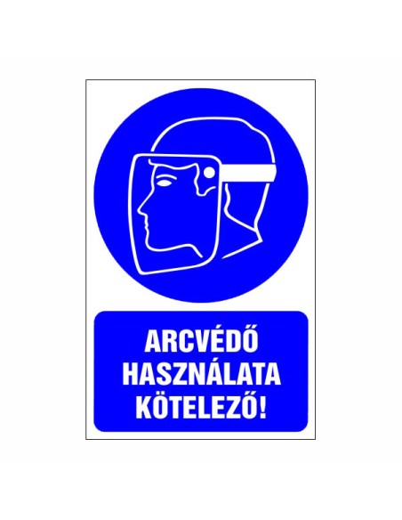 Arcvédő használata kötelező!