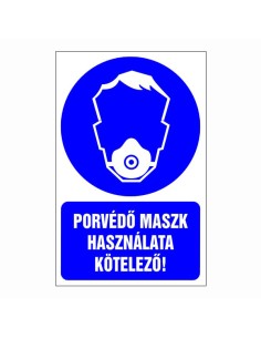 Porvédő maszk használata kötelező!