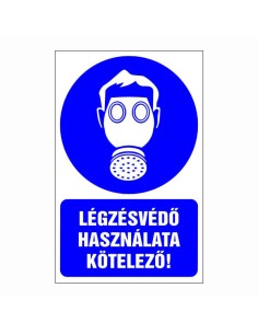 Légzésvédő használata kötelező!