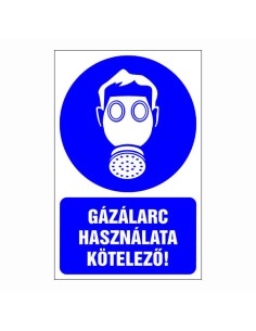 Gázálarc használata kötelező!