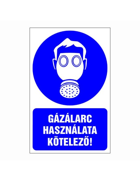 Gázálarc használata kötelező!