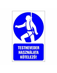 Testheveder használata kötelező!
