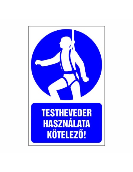 Testheveder használata kötelező!