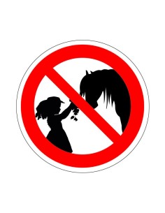 Az állatok etetése tilos!