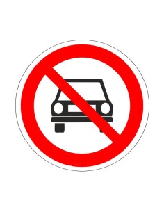 Gépjárművel behajtani tilos!