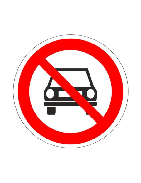 Gépjárművel behajtani tilos!