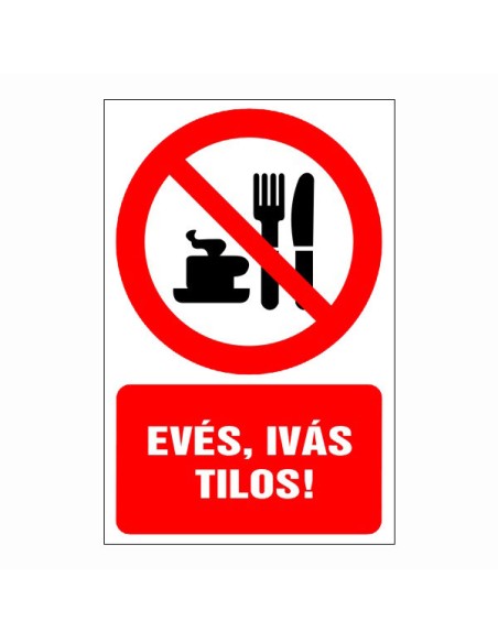 Evés, ivás tilos!