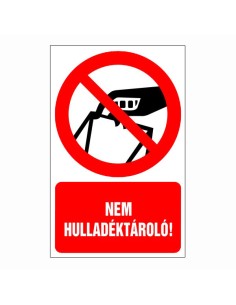 Nem hulladéktároló!