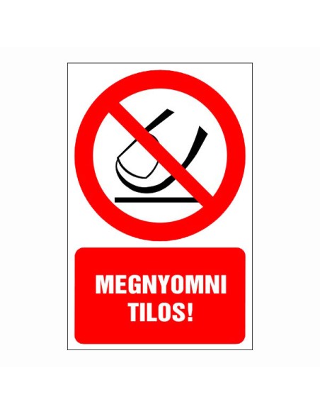 Megnyomni tilos!