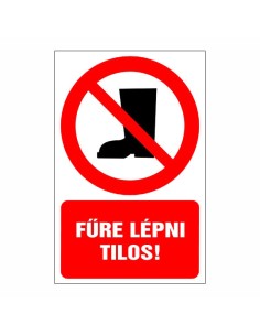 Fűre lépni tilos!