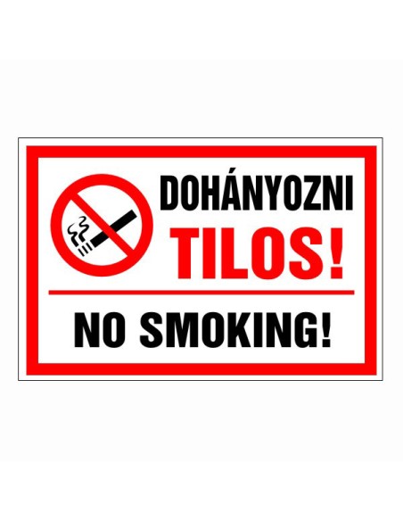 Dohányozni Tilos!