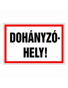 Dohányzóhely!