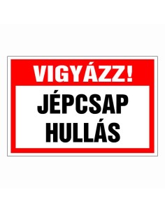 Vigyázz! Jégcsap hullás