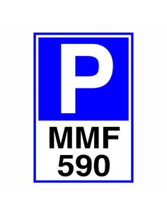 Parkoló (Rendszámmal)