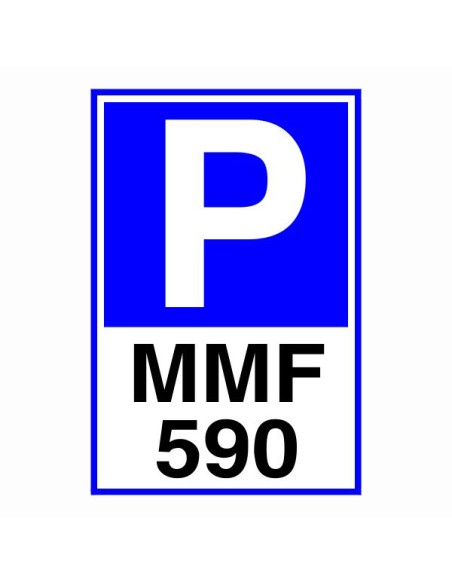 Parkoló (Rendszámmal)