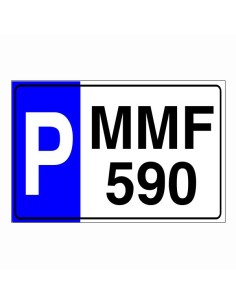 Parkoló (Rendszámmal)