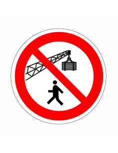 Függő teher alatt tartózkodni tilos!