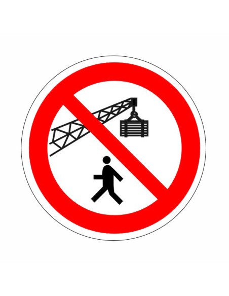 Függő teher alatt tartózkodni tilos!