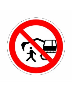 A gép hatósugarában tartózkodni tilos!