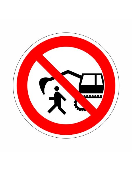 A gép hatósugarában tartózkodni tilos!