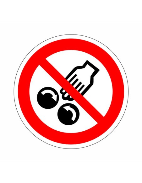 Forgó géprészek! Megközelíteni tilos!