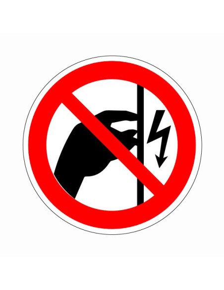 Feszültség alatt! Érinteni tilos!