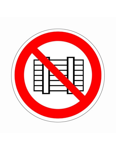 Erre a helyre rakodni tilos! Eltorlaszolni tilos!