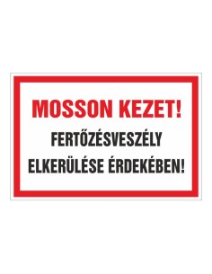 MOSSON KEZET! FERTÕZÉSVESZÉLY ELKERÜLÉSE ÉRDEKÉBEN!