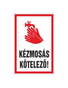 KÉZMOSÁS KÖTELEZŐ!