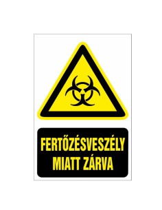 FERTÕZÉSVESZÉLY MIATT ZÁRVA!