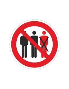 A HELYISÉGBEN CSAK 2 SZEMÉLY TARTÓZKODHAT!