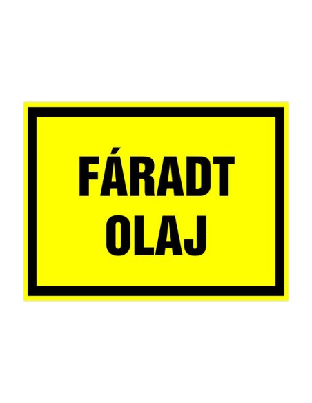Fáradt olaj