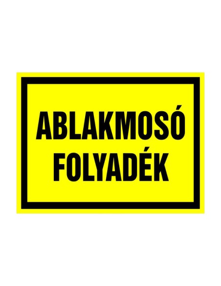 Ablakmosó folyadék