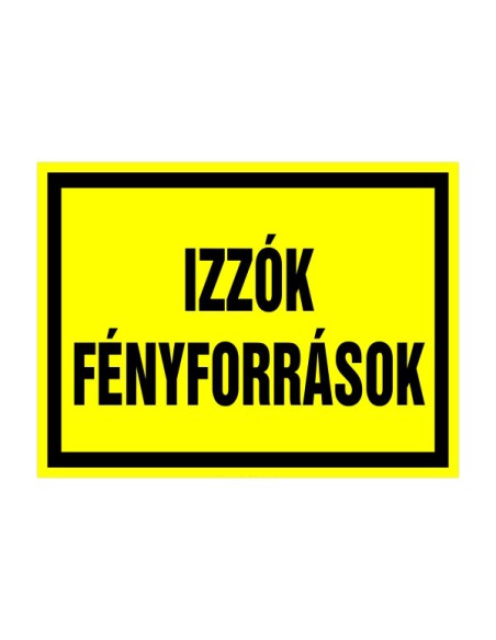 Izzók fényforrások