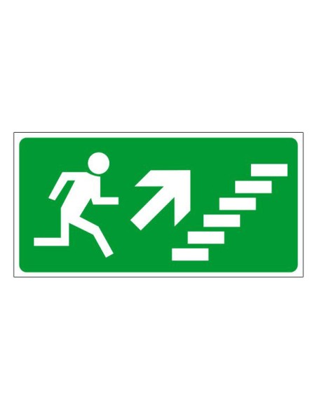 Menekülési út, vészkijárat jobbra lépcsőn fel 