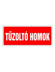 Tűzoltó homok