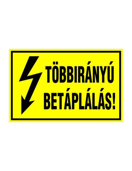 TÖBBIRÁNYÚ BETÁPLÁLÁS!