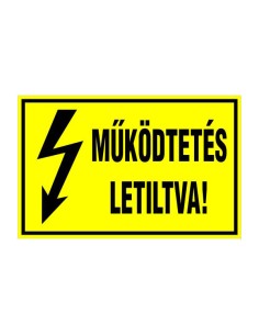 MÛKÖDTETÉS LETILTVA!