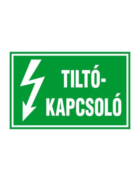 TILTÓKAPCSOLÓ